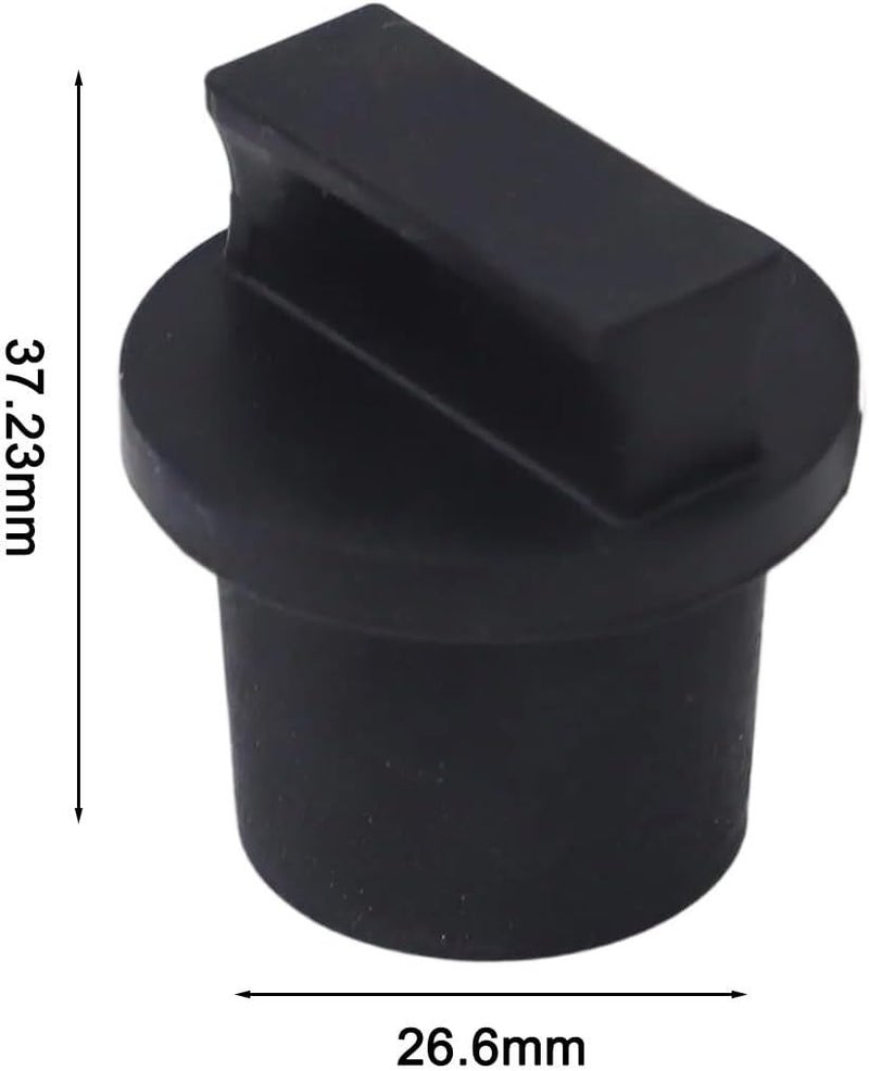 Lioaeust 2Pcs Water Rowing Machine Tank Rubber Stopper Sealing Drain with Sealing Ring for Water Resistance Rower Accessory - Image 4